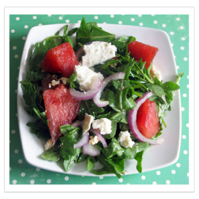 Watermelon Arugula Salad Watermelon Arugula Salad