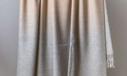 STYLE ESSENTIAL : ALPACA WOOL THROW