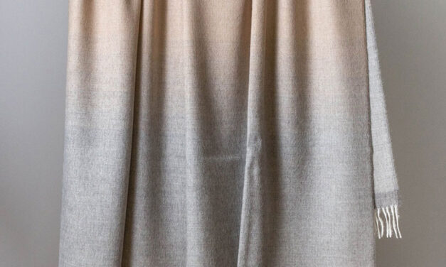 STYLE ESSENTIAL : ALPACA WOOL THROW