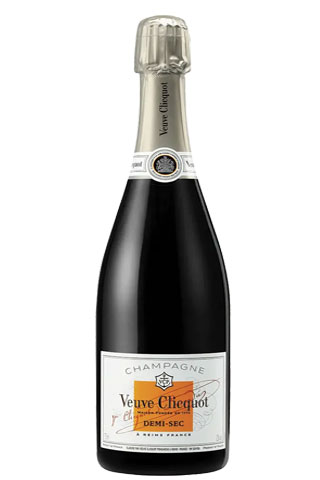 Veuve Clicquot Demi Sec Champagne | Best Champagne Bottles for New Years 
