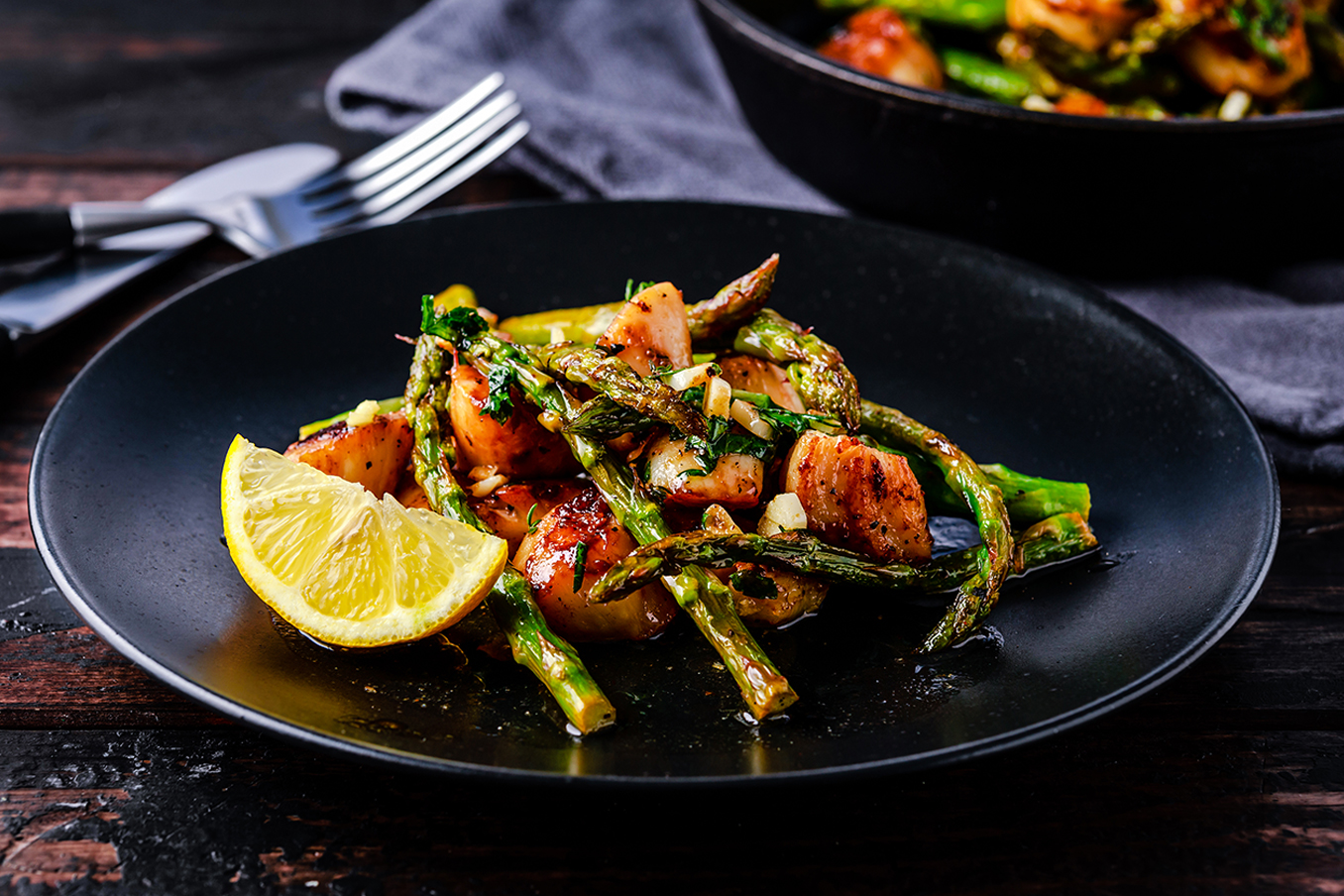 Pan Seared Garlic Butter Scallops | The Posh Guide Pan Seared Garlic Butter Scallops | The Posh Guide